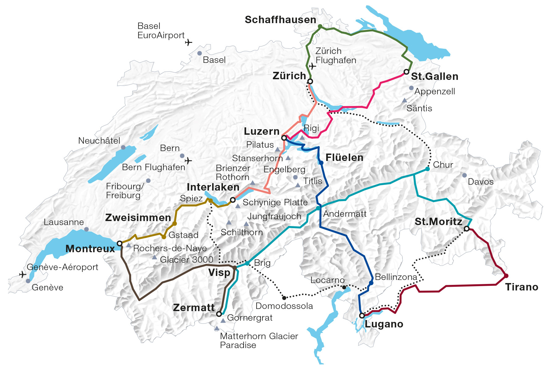 Bernina Express Switzerland Tourism